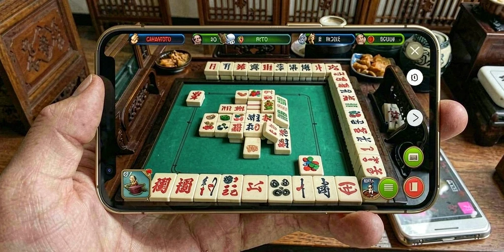 Tampilan gameplay CAHAYATOTO yang menarik dan seru saat bermain Mahjong.