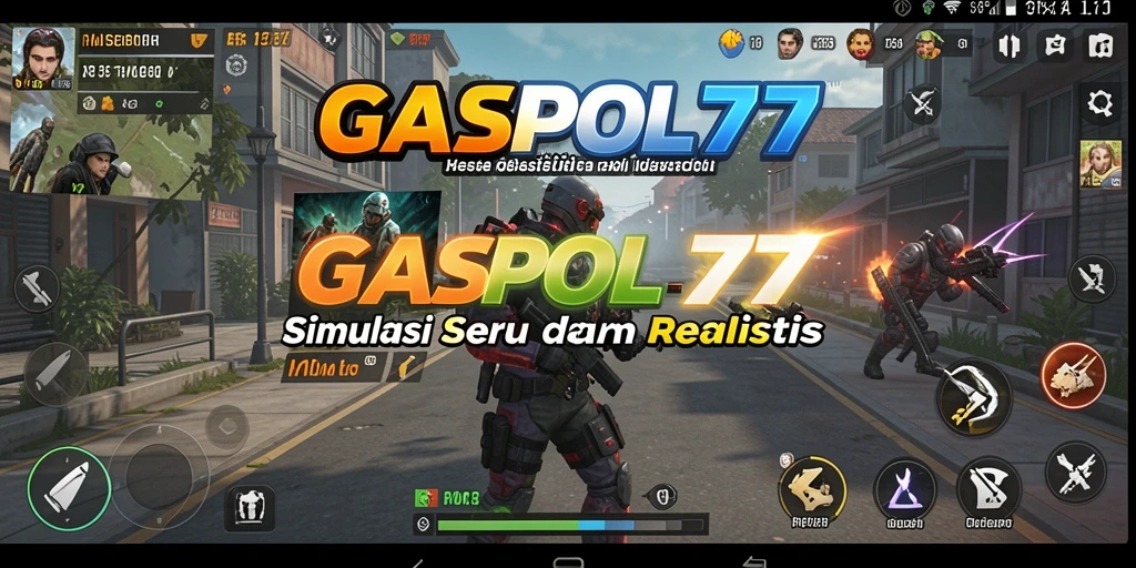 Tangkapan layar menunjukkan gameplay menarik dan interaktif dari GASPOL77.