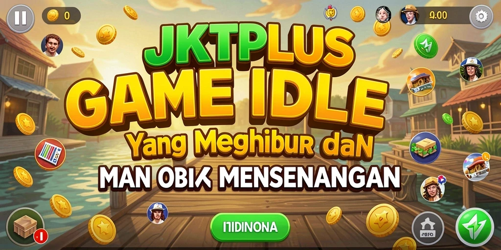 Tangkapan layar gameplay <strong>JKTPLUS</strong> yang menunjukkan karakter dan item yang sedang dikumpulkan.