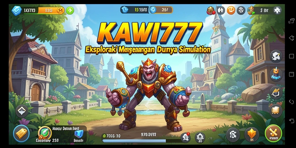 Tampilan menarik dari gameplay KAWI777 yang mendebarkan.