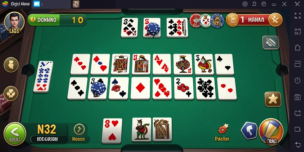 Tampilan gameplay seru N32 dengan pemain bersaing.