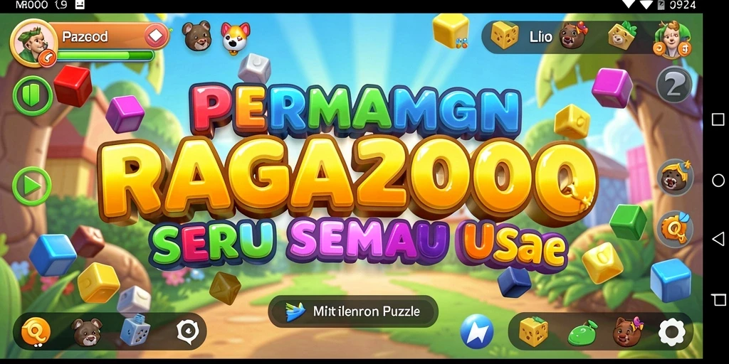 Tampilan gameplay NAGA2000 yang menantang dan seru.