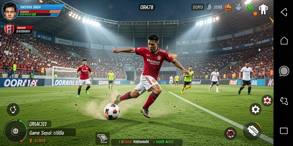Tampilan gameplay nyata dan seru di ORA78.