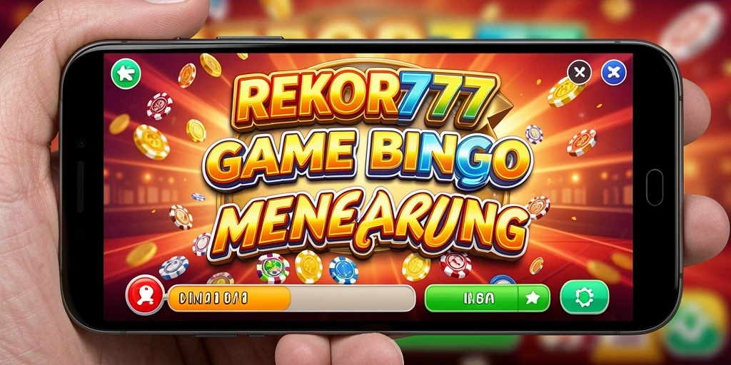 Tampilan gameplay menarik dari REKOR777 yang penuh warna.