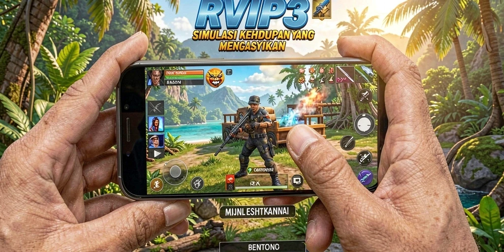 Screenshot gameplay menampilkan interaksi kehidupan sehari-hari yang seru.