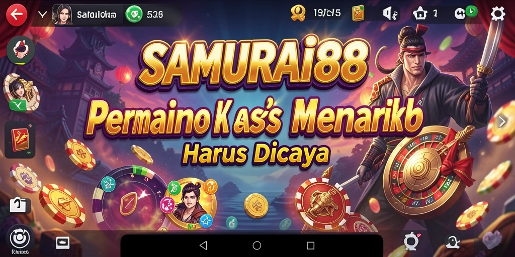 Tampilan gameplay menarik dari SAMURAI88 yang memukau para pemain.