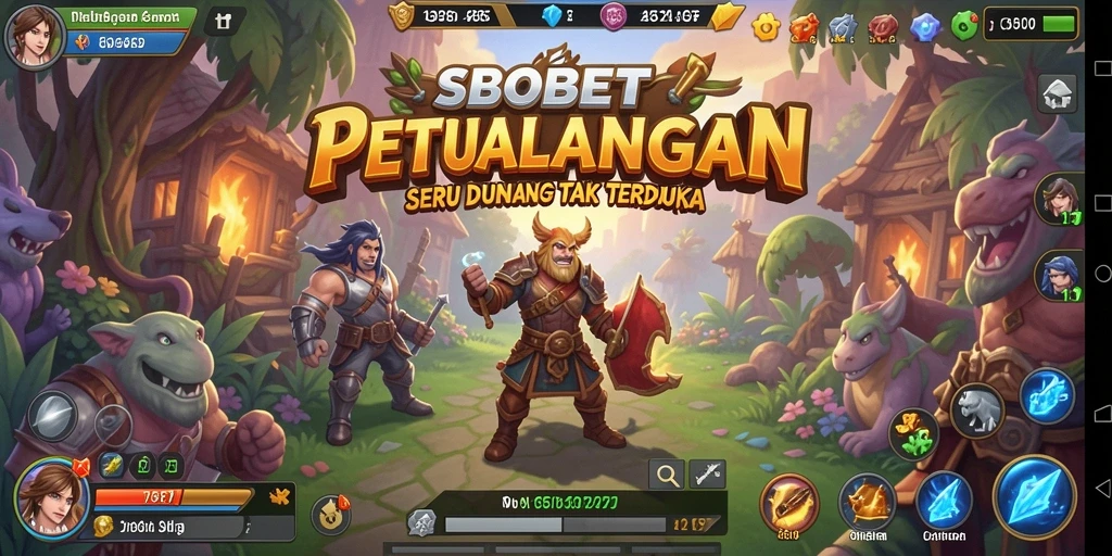Tangkapan layar utama SBOBET menampilkan aksi seru dalam petualangan yang mendebarkan.