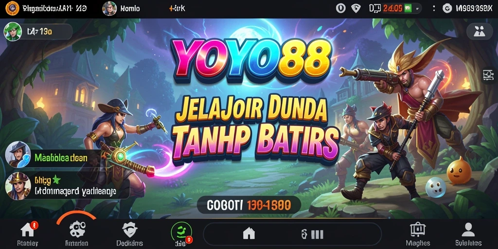 Screenshot utama YOYO88 menunjukkan aksi mendebarkan dalam dunia Open World.